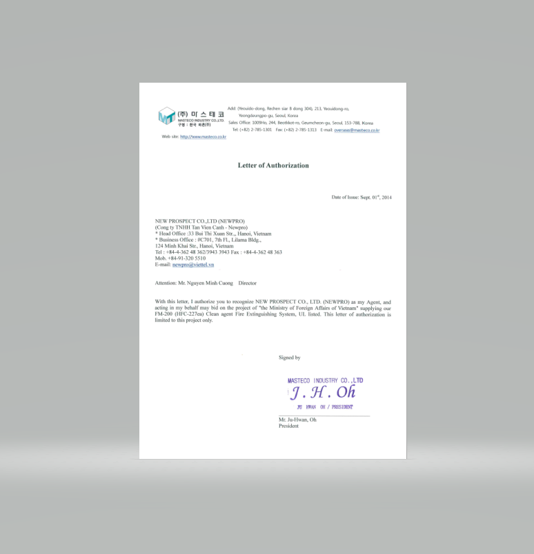  - Công Ty TNHH Tân Viễn Cảnh